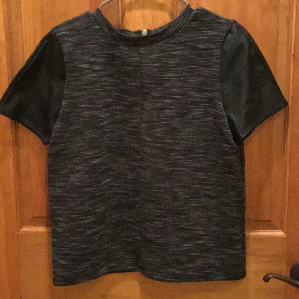 Cute black Loft size S top